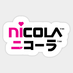 niCOLA ichi Sticker